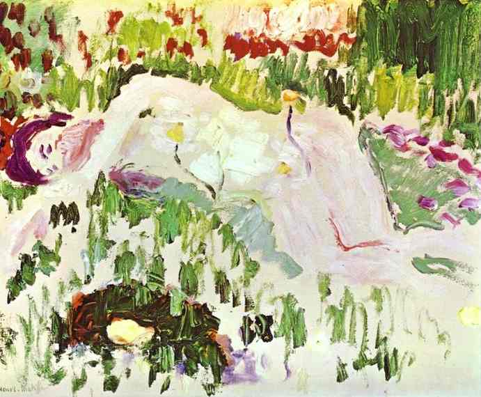 Henri Matisse - The Lying Nude 1906
